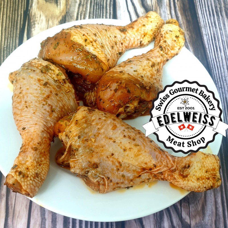 Marinated Chicken Drumsticks Edelweiss Delicatessen